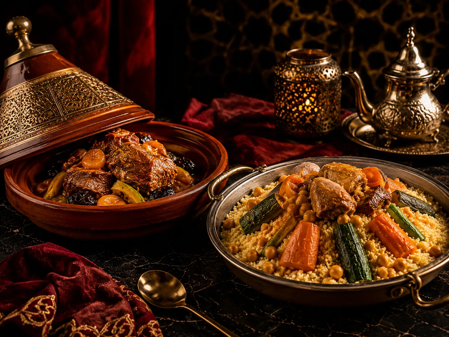 Tajines et couscous